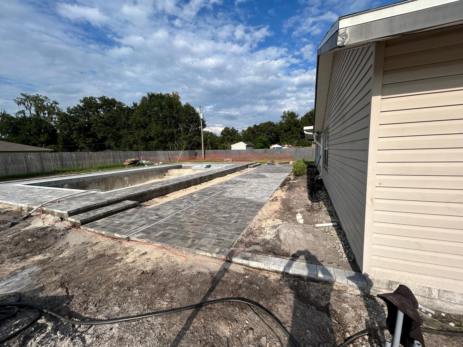 Tampa Bay paver project photo