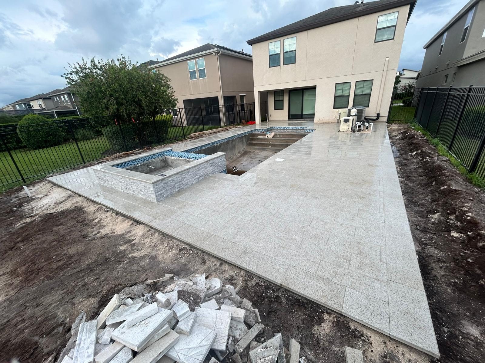 Tampa Bay paver project photo