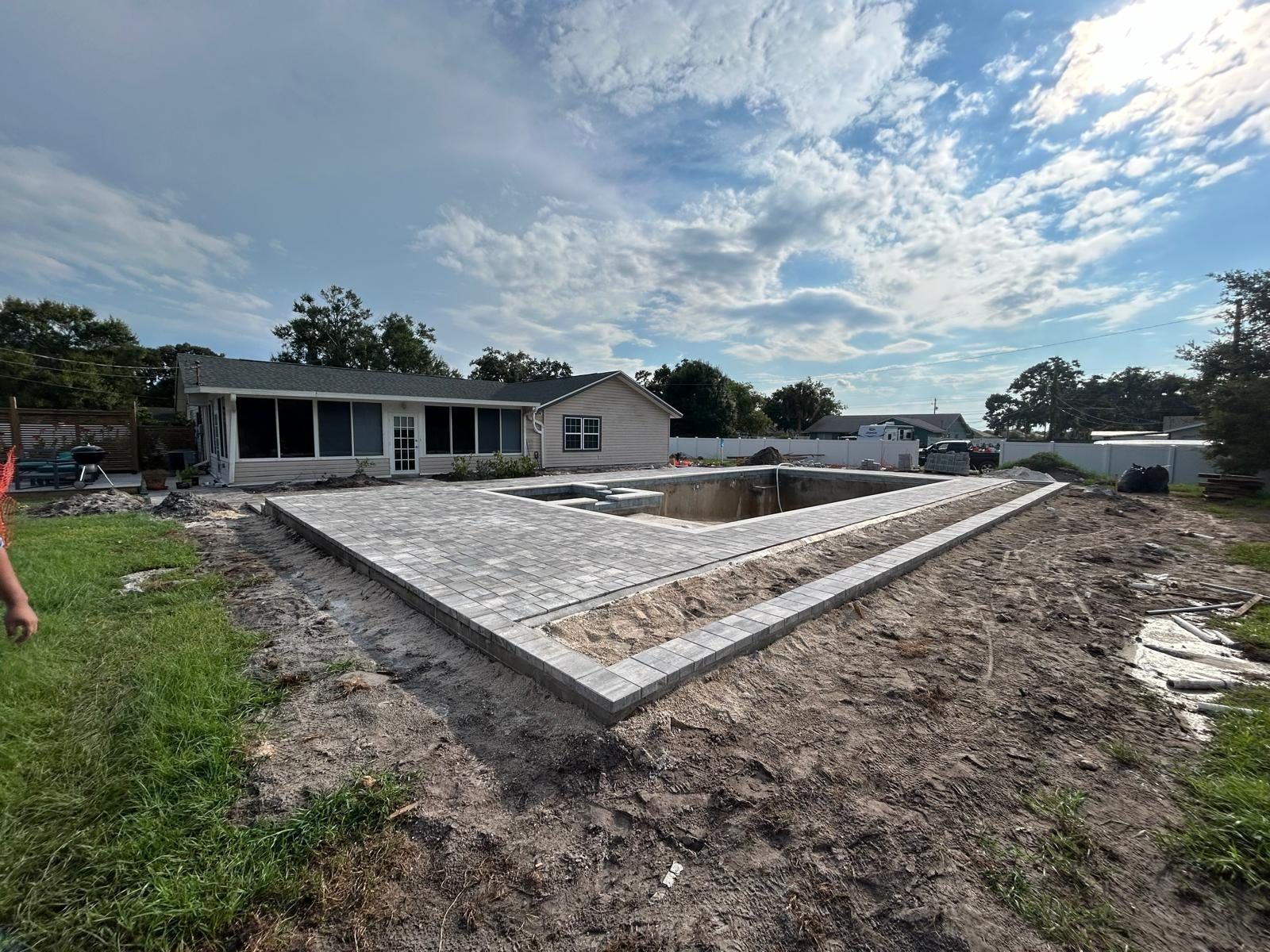 Tampa Bay paver project photo