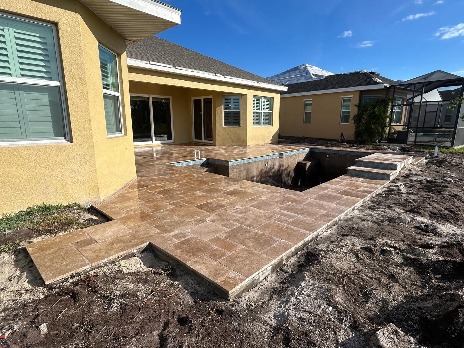 Tampa Bay paver project photo