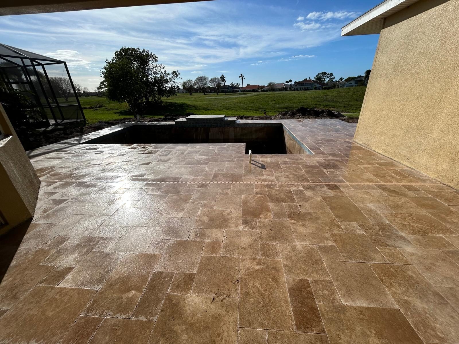 Tampa Bay paver project photo